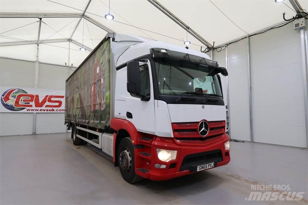 Mercedes-Benz Actros 1824 Curtain Side Trucks