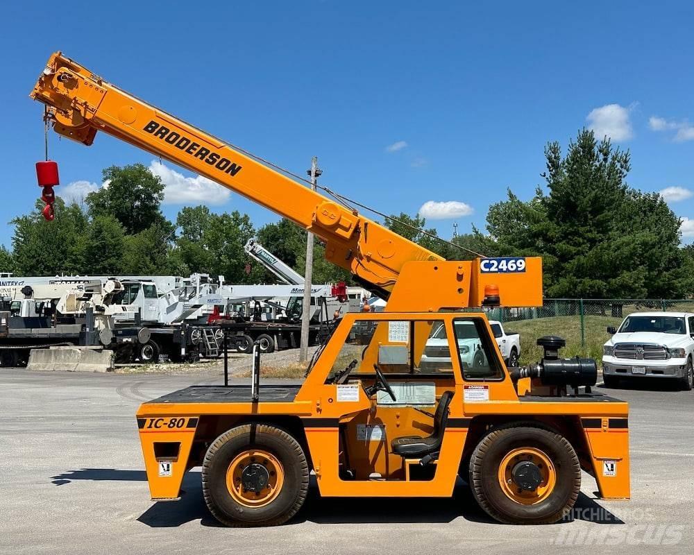 Broderson IC-80-3J Rough Terrain Cranes