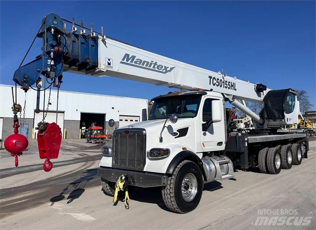 Manitex 50155 SHL Mobile and all terrain cranes