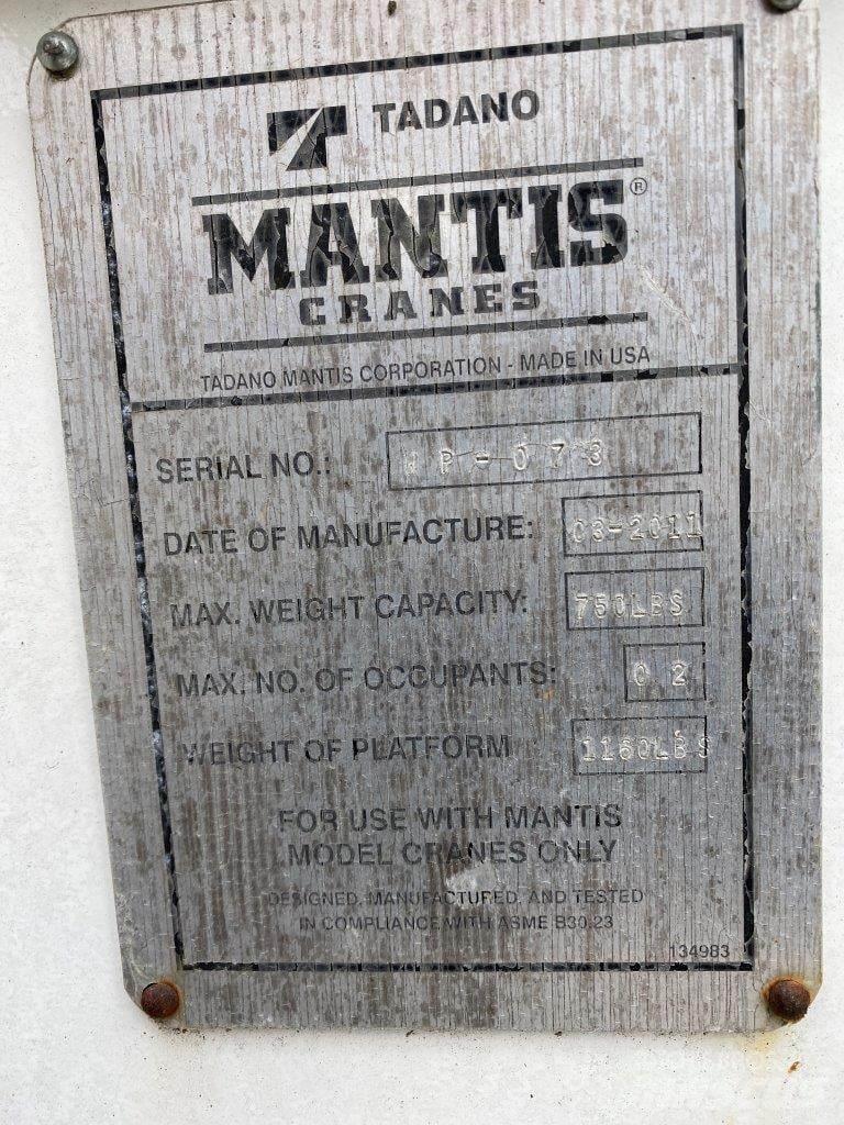 Mantis  Crane Parts and Equipment