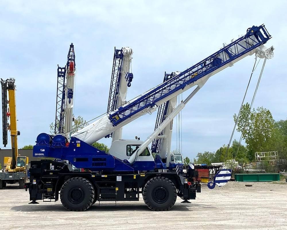 Tadano GR-550XL Rough Terrain Cranes