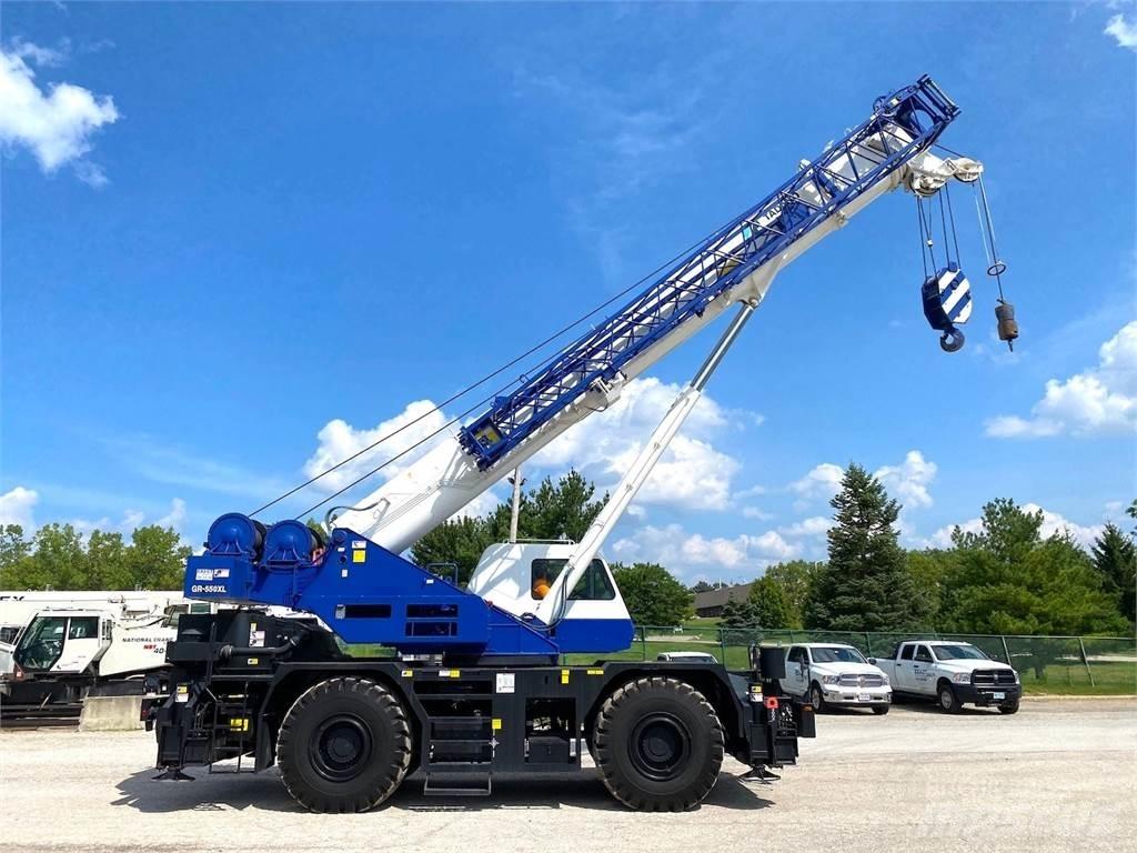 Tadano GR-550XL-3 Rough Terrain Cranes