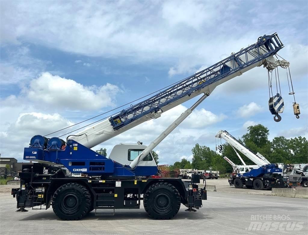 Tadano GR-550XL-3 Rough Terrain Cranes