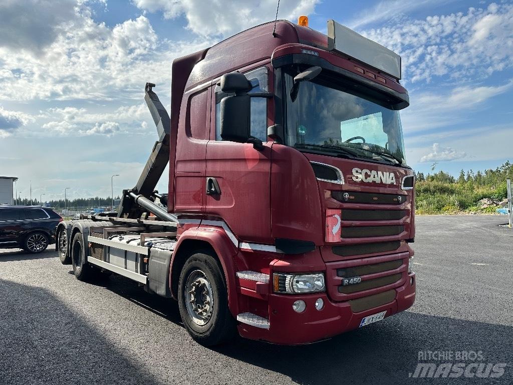 Scania R450 6x2*4 Hook lift trucks