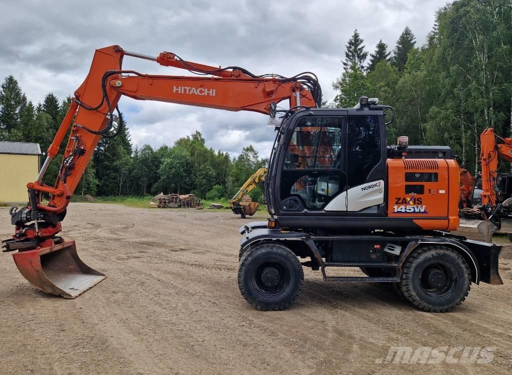Hitachi ZX 145 W-6 Wheeled Excavators