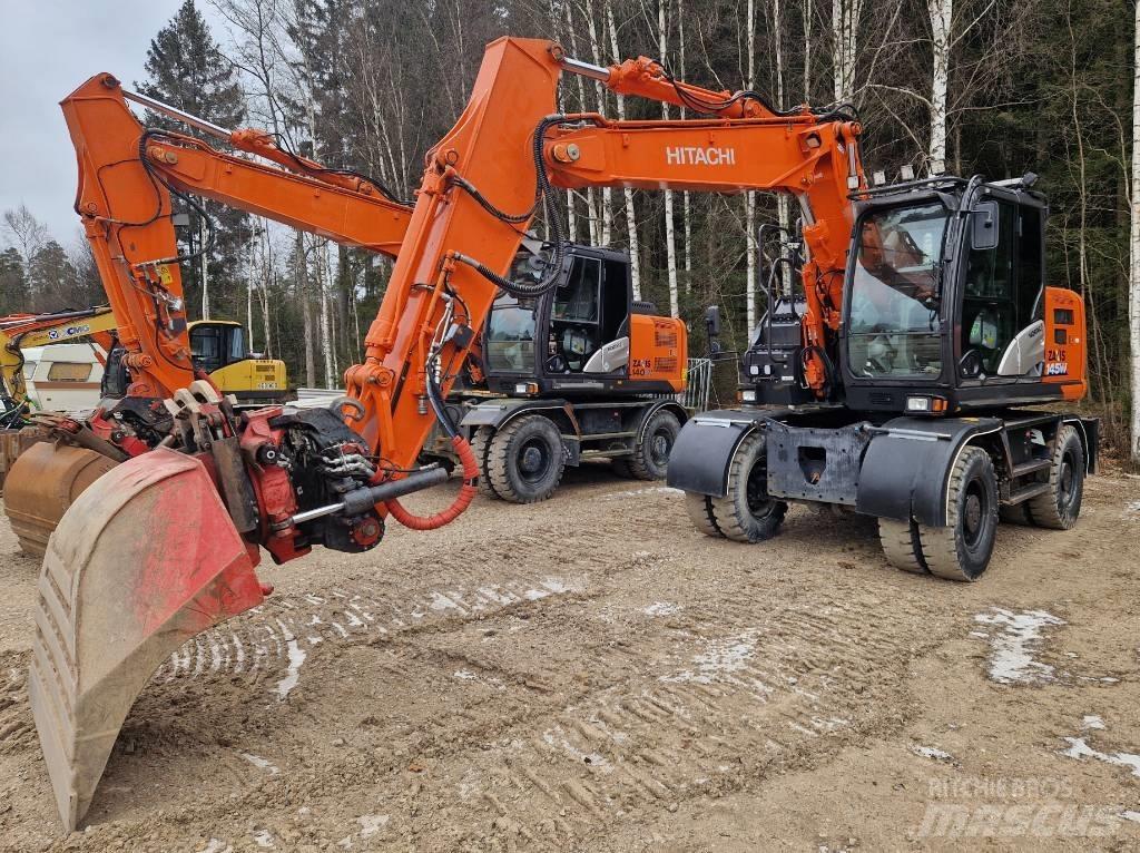 Hitachi ZX 145 W-6 Wheeled Excavators
