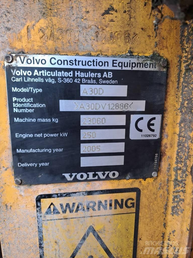 Volvo A 30 D Articulated Dump Trucks (ADTs)