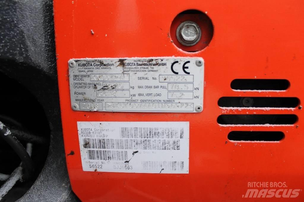 Kubota kx57-4 Mini Excavators <7t (Mini Diggers)