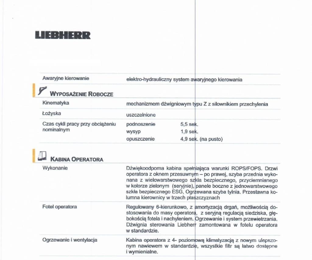Liebherr L 538 Wheel Loaders