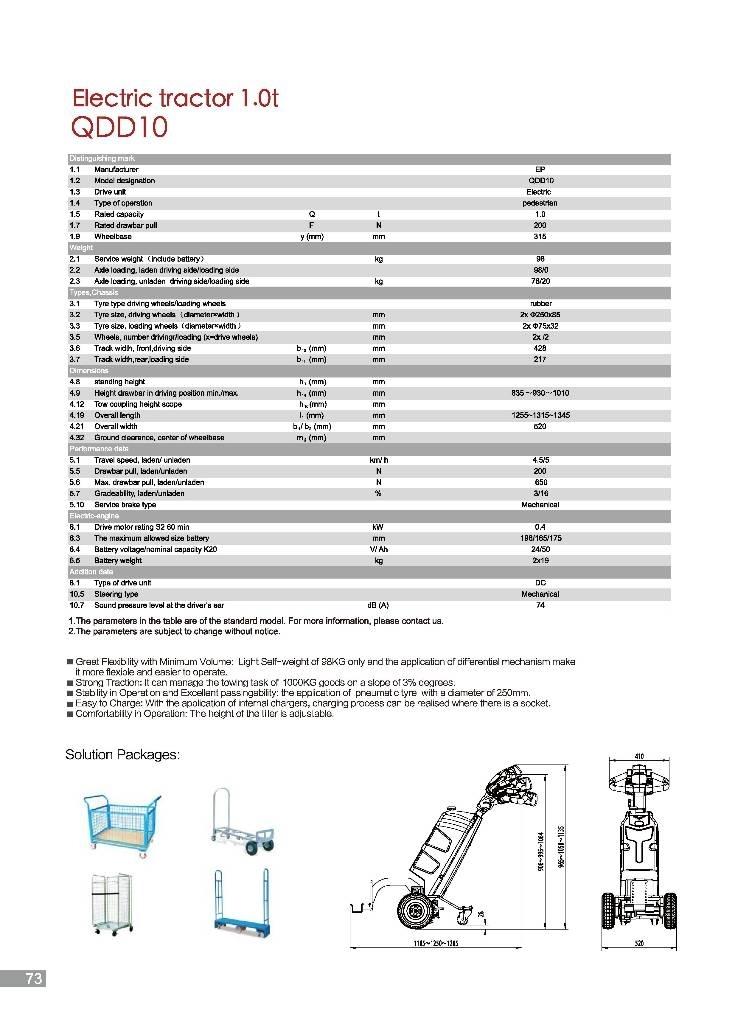EP QDD10 Tow Trucks / Wreckers