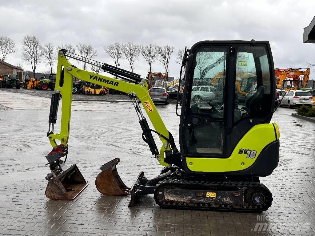 Yanmar SV 18 Mini Excavators <7t (Mini Diggers)