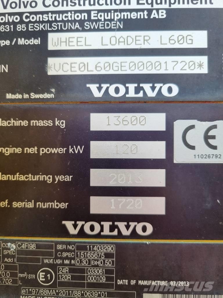 Volvo L 60 G Wheel Loaders