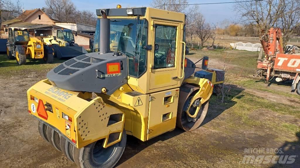 Bomag BW 174 A C Combi rollers