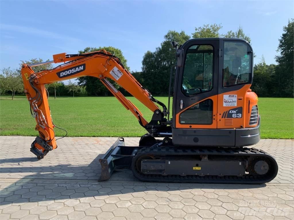 Doosan DX63-3 Mini Excavators <7t (Mini Diggers)