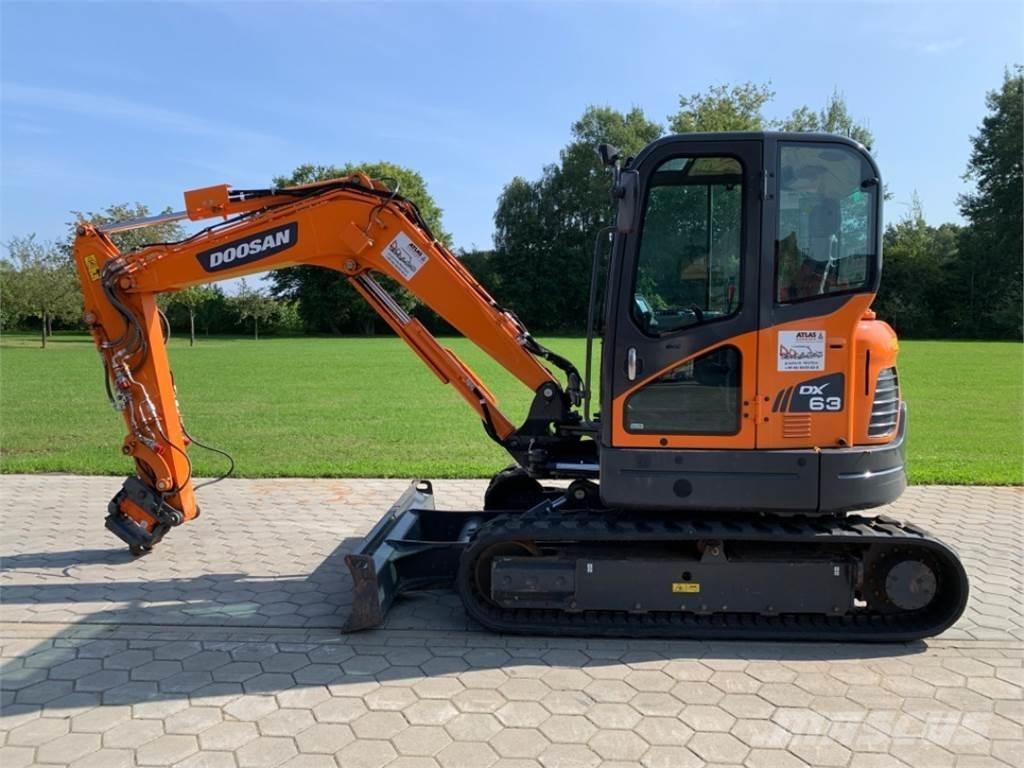 Doosan DX63-3 Mini Excavators <7t (Mini Diggers)