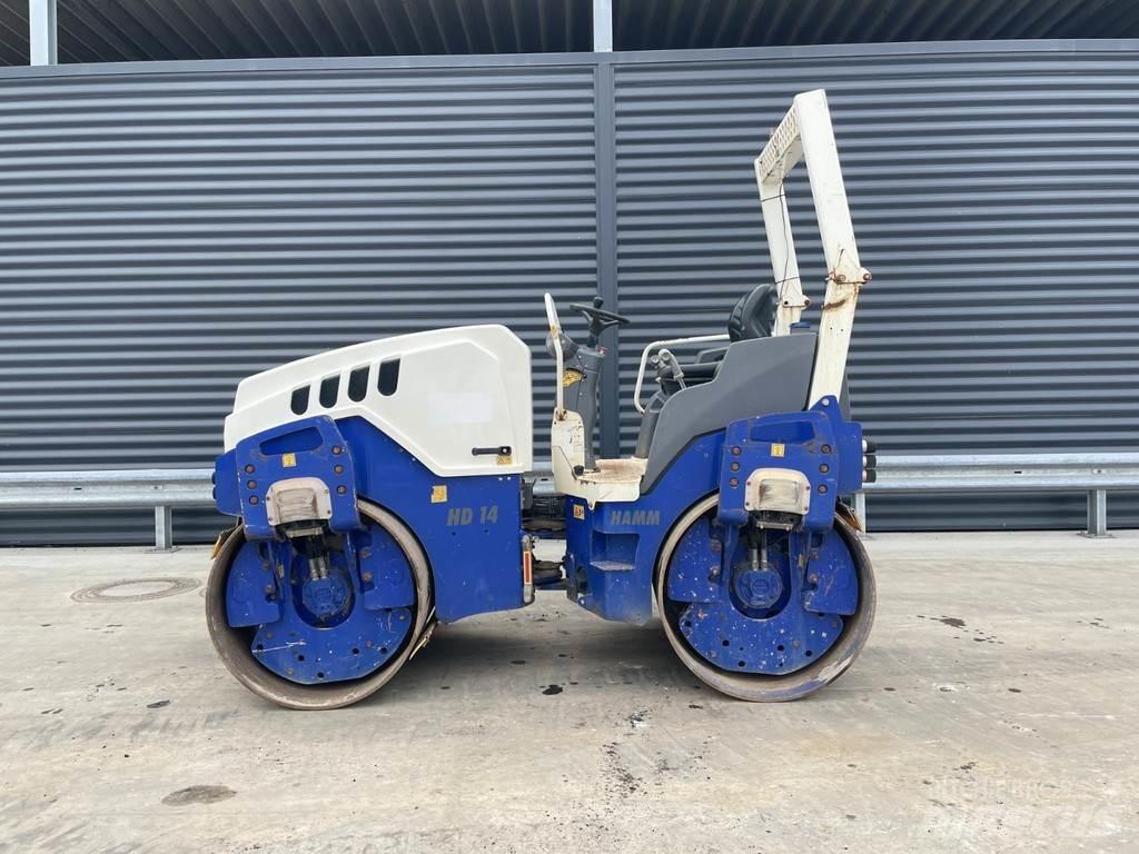 Hamm HD 14 VV Twin drum rollers