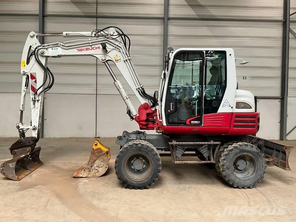 Takeuchi TB 295 W Wheeled Excavators