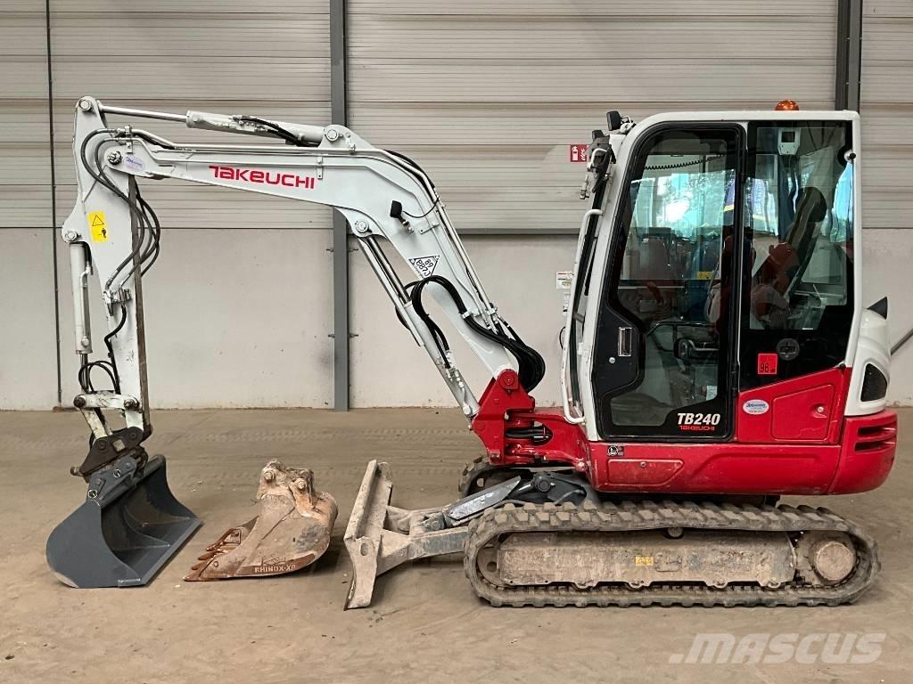 Takeuchi TB 240 Mini Excavators <7t (Mini Diggers)