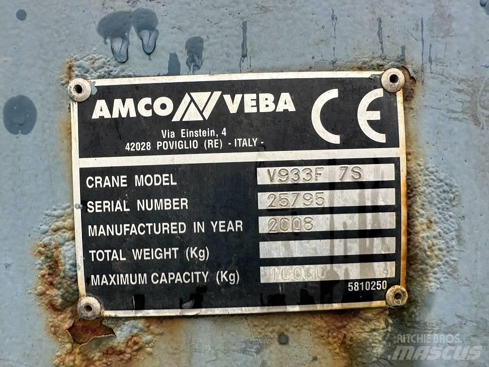 Amco Veba v933 7s Knuckleboom cranes