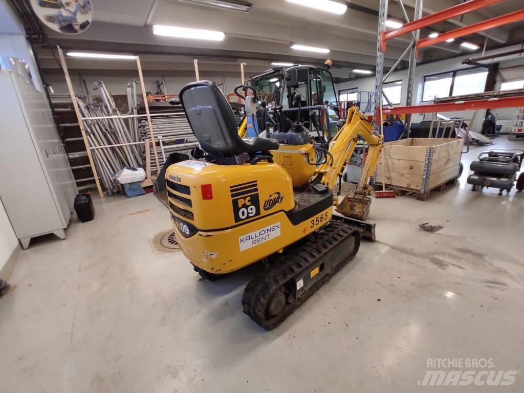 Komatsu PC 09-1 Mini Excavators <7t (Mini Diggers)