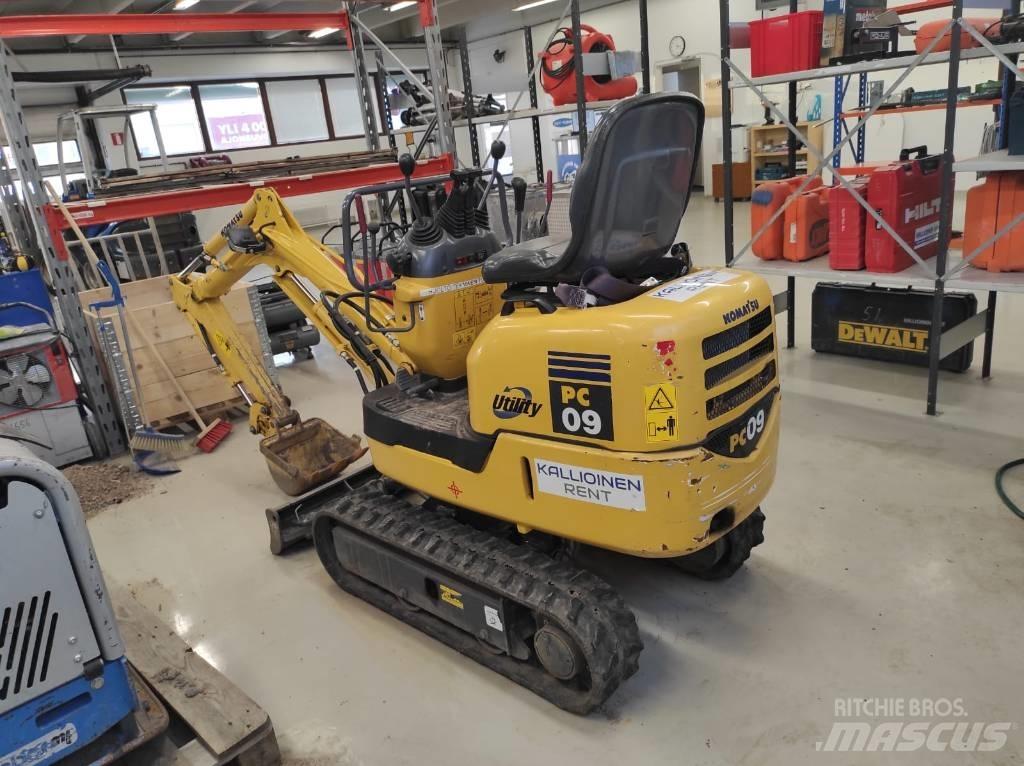 Komatsu PC 09-1 Mini Excavators <7t (Mini Diggers)