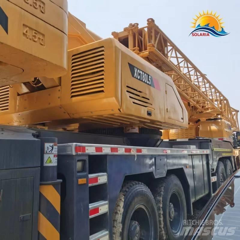 XCMG xct80l5 Mobile and all terrain cranes