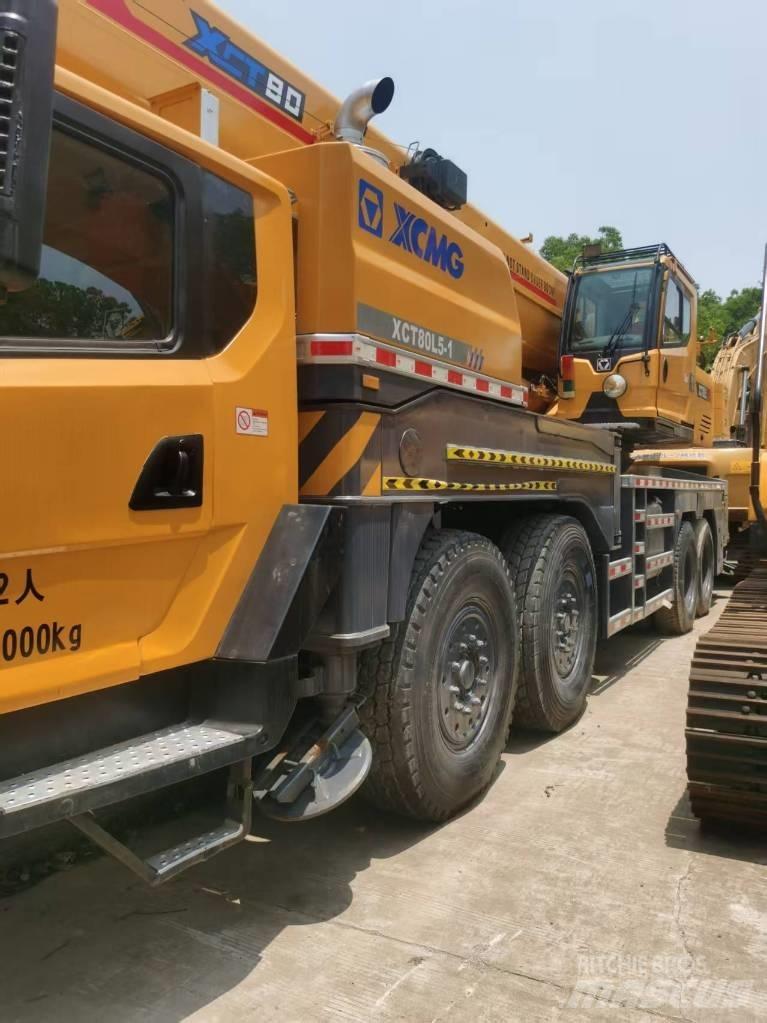 XCMG xct80l5 Mobile and all terrain cranes