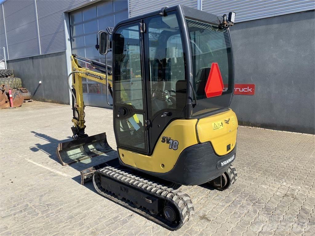 Yanmar SV18 Wheeled Excavators
