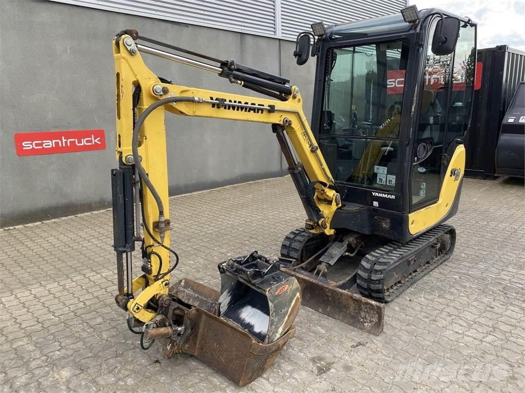 Yanmar SV18 Wheeled Excavators