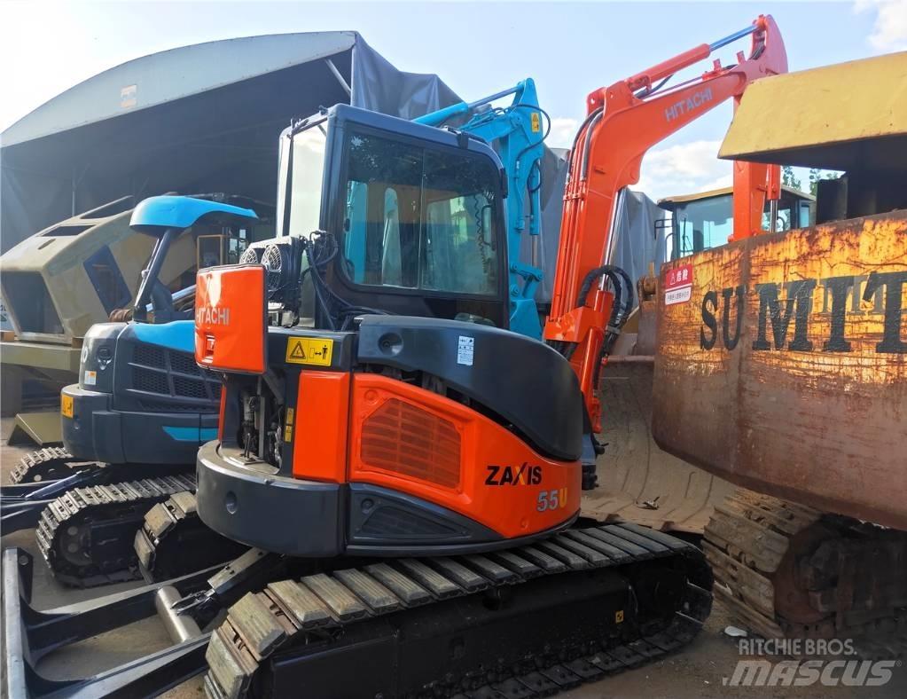 Hitachi ZX55UR Mini Excavators <7t (Mini Diggers)