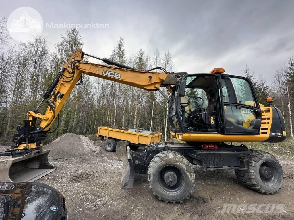 JCB JS 145 W Wheeled Excavators