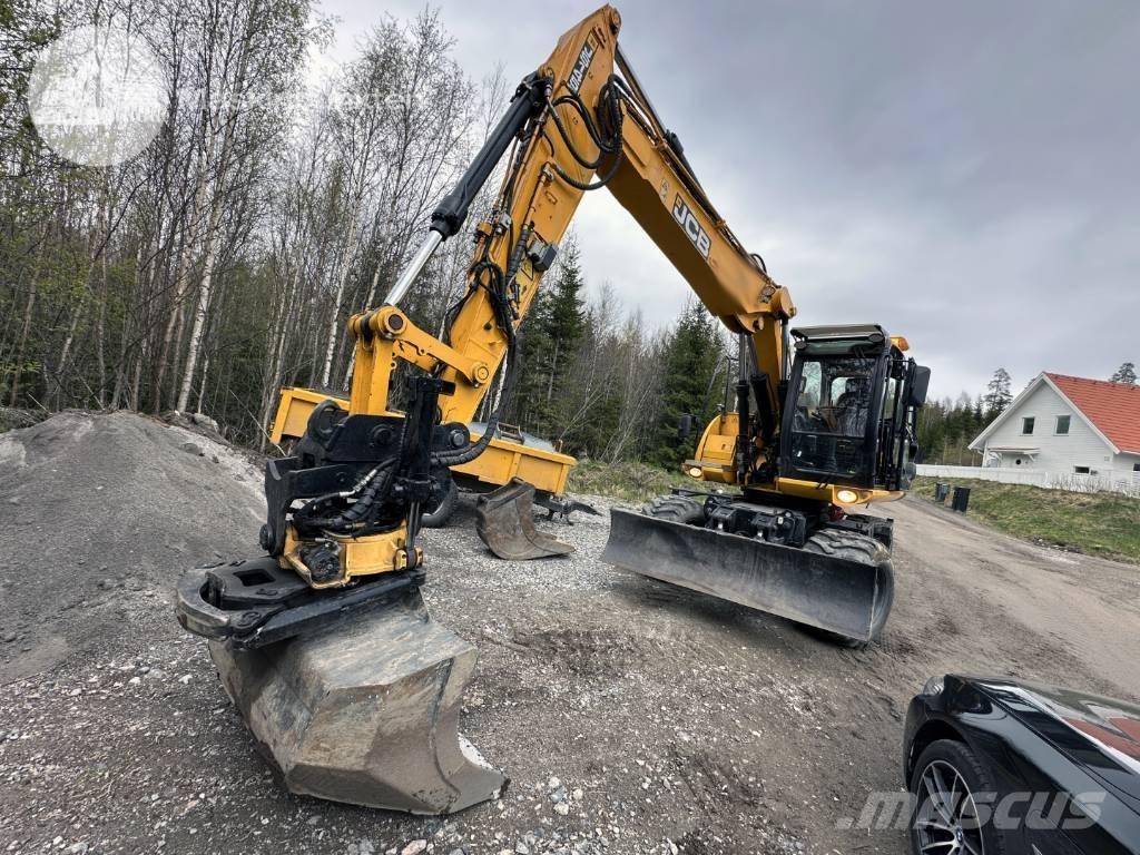 JCB JS 145 W Wheeled Excavators