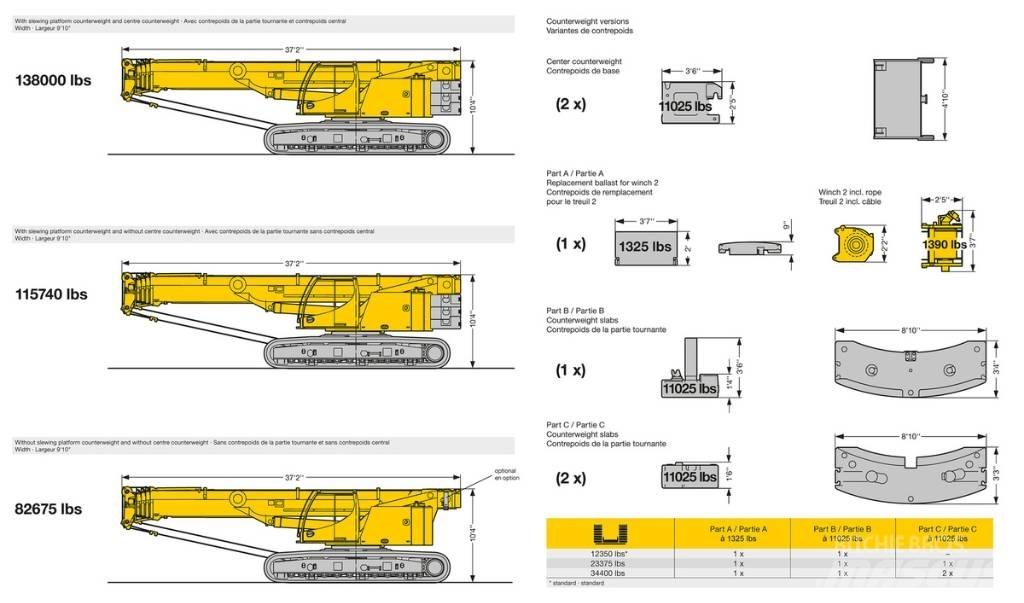 Liebherr LTR1060 Crawler Cranes