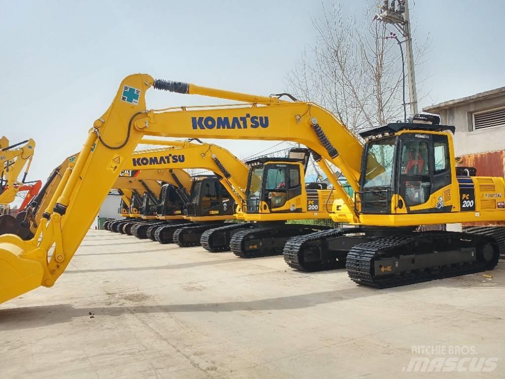 Komatsu PC 200 Crawler Excavators