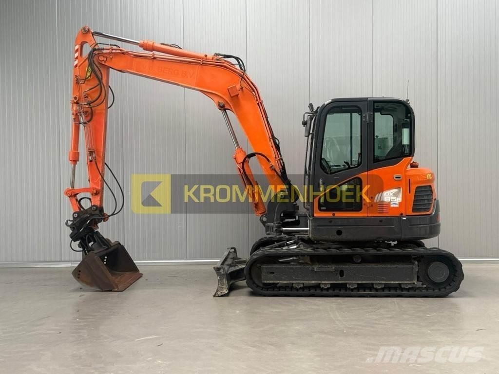 Doosan DX 85R-3 Mini excavators  7t - 12t
