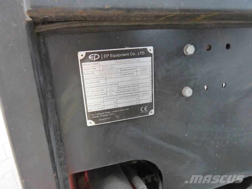 EP EFL 181 Electric Forklifts