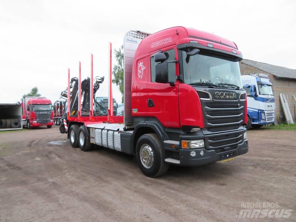 Scania R 450 Log trucks