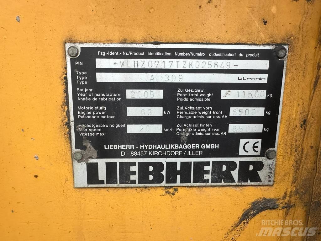 Liebherr A 309 Wheeled Excavators
