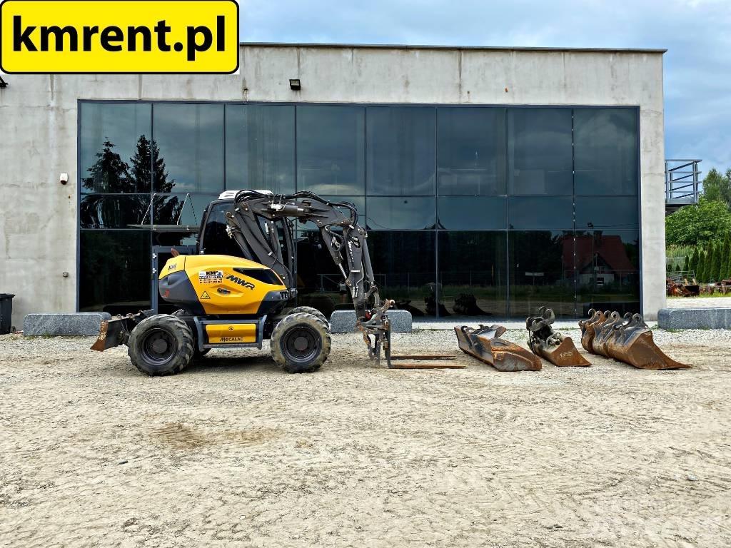 Mecalac 7 MWR | 9MWR Wheeled Excavators