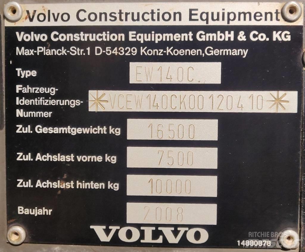 Volvo EW 140 C Wheeled Excavators