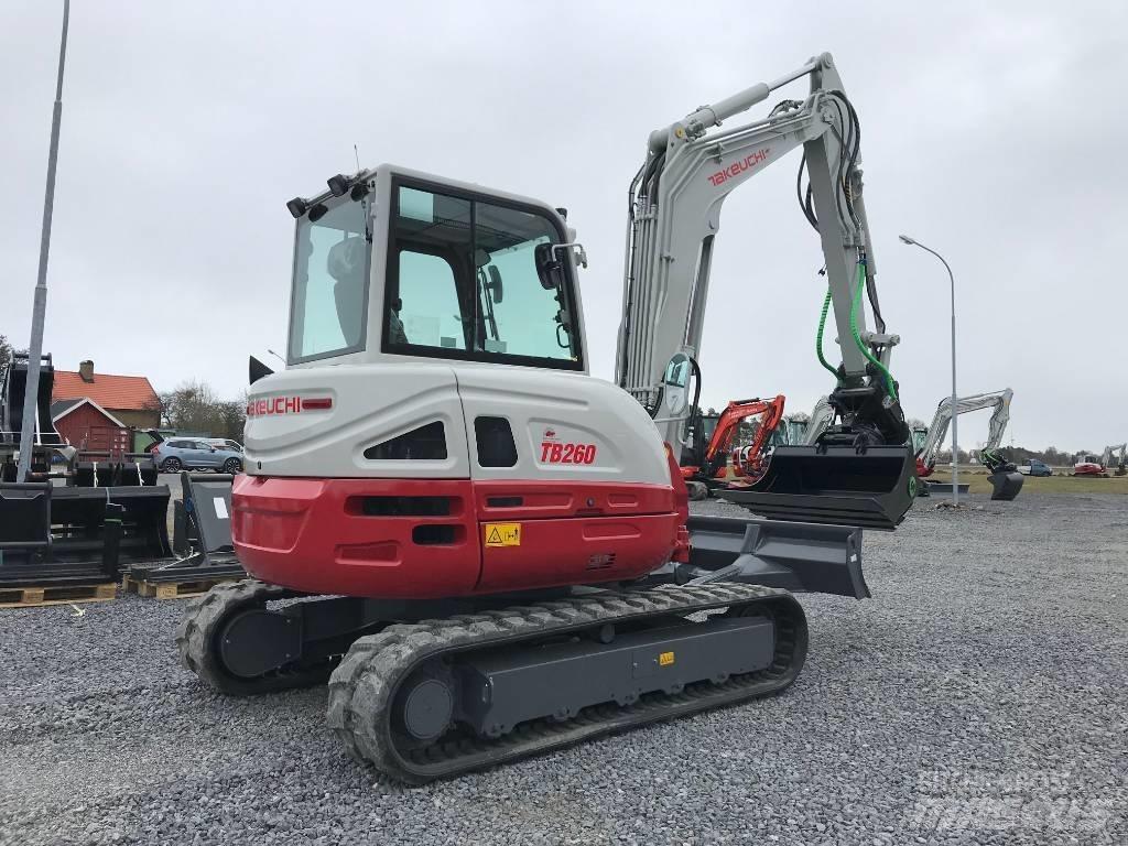 Takeuchi TB260 Mini Excavators <7t (Mini Diggers)
