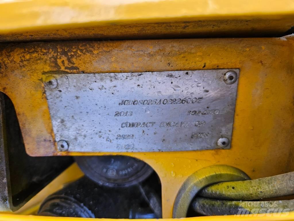 JCB 8025 ZTS Mini Excavators <7t (Mini Diggers)