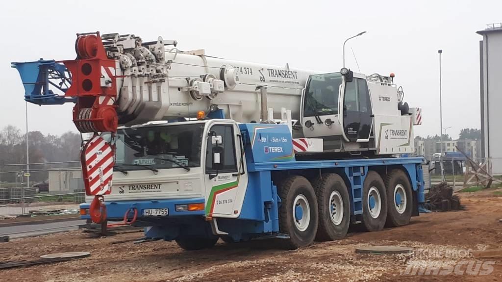 Terex AC80 Mobile and all terrain cranes