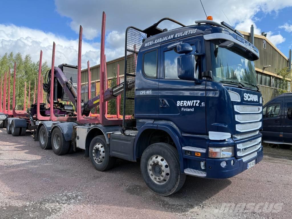 Scania R 580 Log trucks