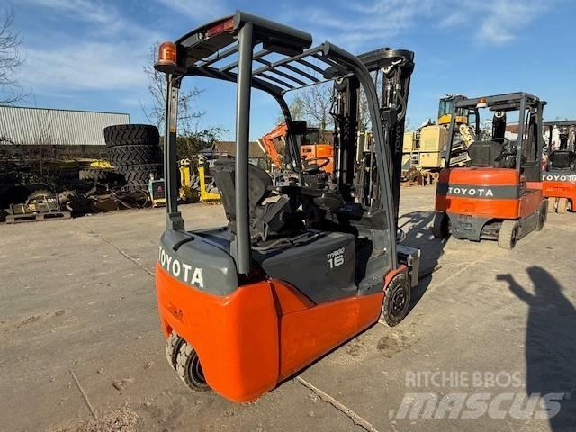 Toyota 8 FBET 16 Electric Forklifts