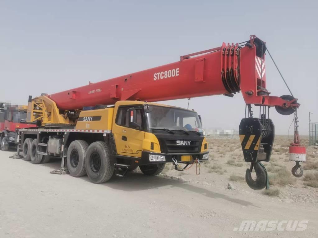 Sany STC800E5 Mobile and all terrain cranes