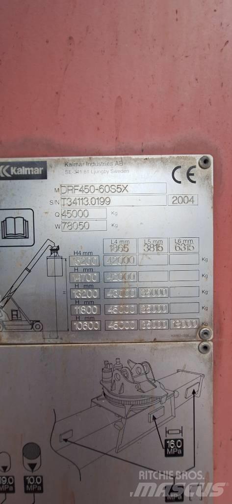 Kalmar DRF450-60S5X Reach Stackers