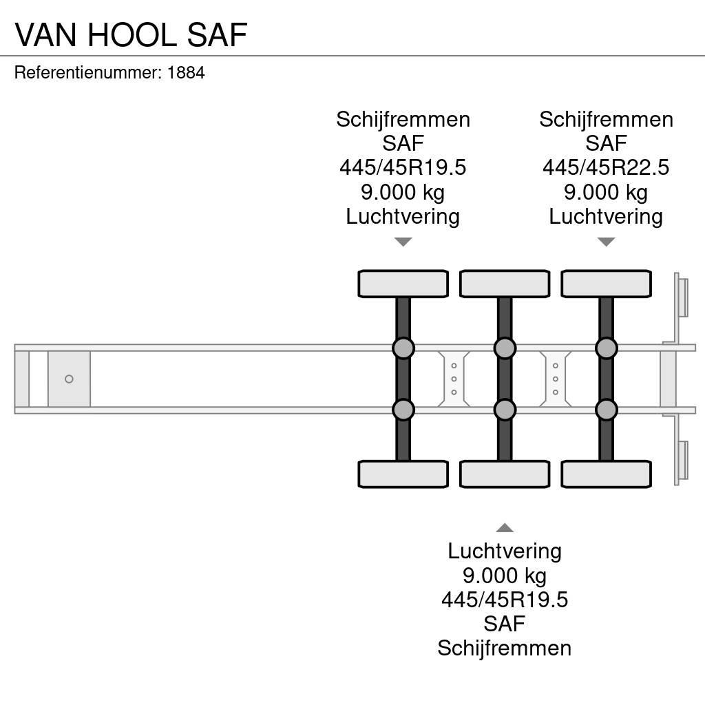 Van Hool SAF Curtain  trailers