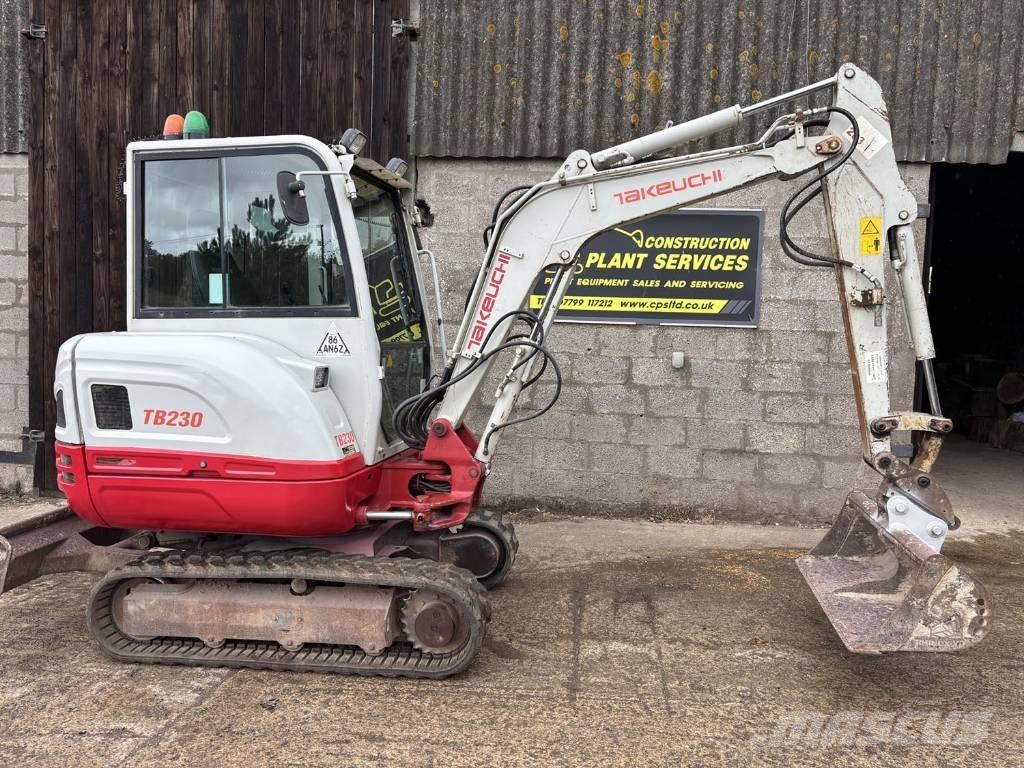 Takeuchi TB 230 Mini Excavators <7t (Mini Diggers)