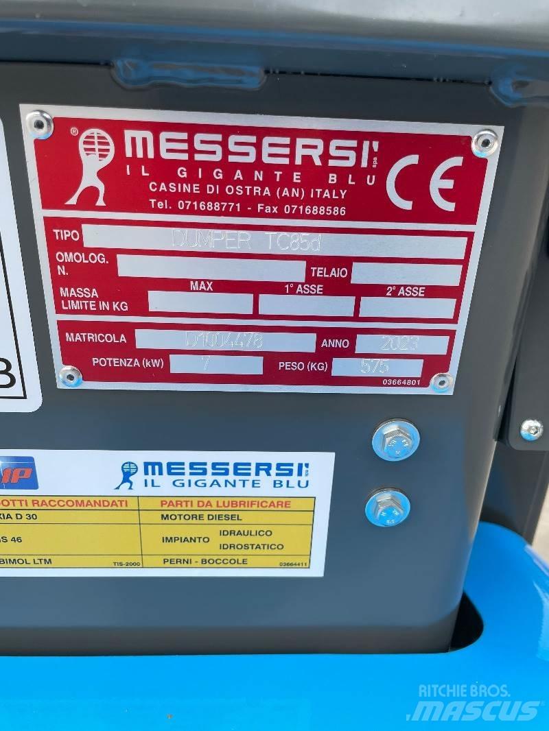 Messersi TC 85d Tracked Dumpers